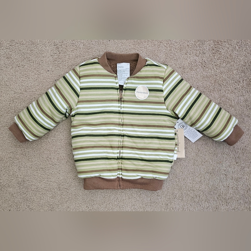 First Impressions Reversible Coat Size 12 Months